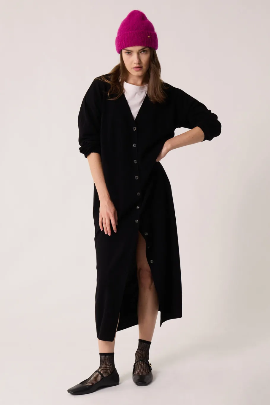 Des Petit Hauts Robe Ariette NOIR Clearance