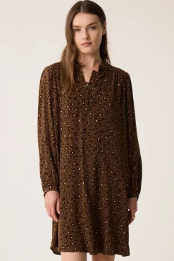 Des Petit Hauts Robe Solene LEO KAKI