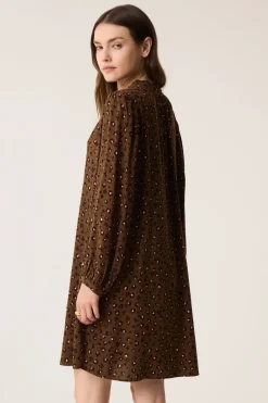 Des Petit Hauts Robe Solene LEO KAKI