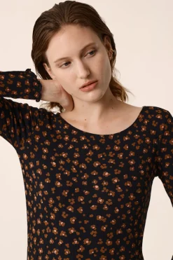 Des Petit Hauts Tee-shirt Hailey LEO NOIR Best