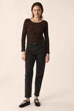 Des Petit Hauts Tee-shirt Hailey LEO NOIR Best