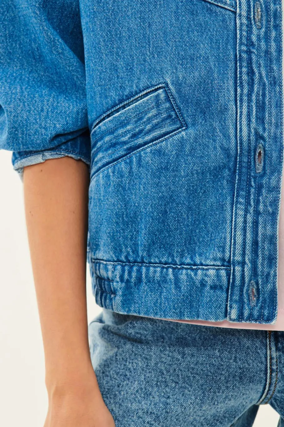 Des Petit Hauts Veste Loubia VINTAGE BLUE Online