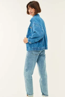 Des Petit Hauts Veste Loubia VINTAGE BLUE Online