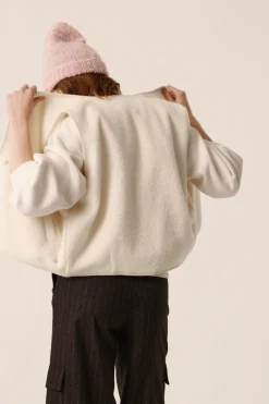 Des Petit Hauts Veste maille sans manches Zlata CREME Best