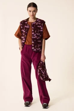 Des Petit Hauts Veste maille sans manches Kadi MANITOU BRUYERE Sale