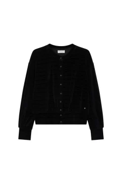 Des Petit Hauts Veste maille Zoraya NOIR Sale